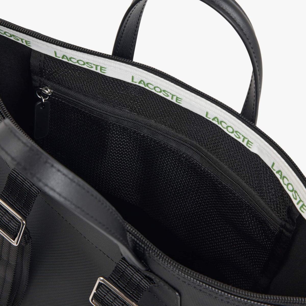 LACOSTE MOCHILA MEDIANA L.12.12 CONCEPT NOIR NF5502PK