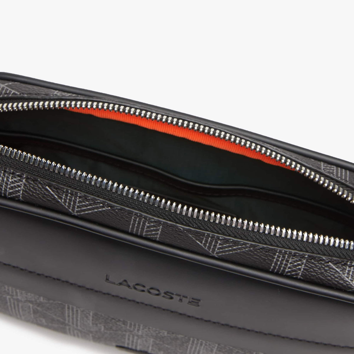 LACOSTE RIÑONERA THE BLEND MONOGRAM NOIR GRIS NH4004LX