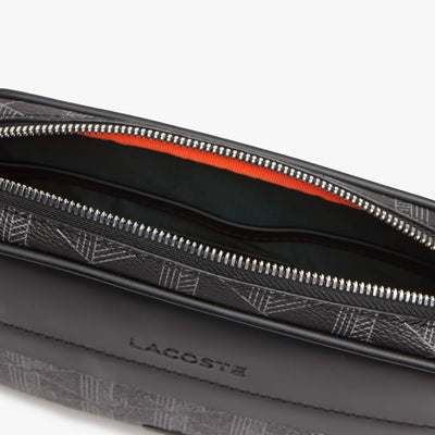 LACOSTE RIÑONERA THE BLEND MONOGRAM NOIR GRIS NH4004LX