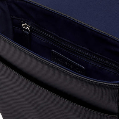 LACOSTE BANDOLERA CLÁSICA CON SOLAPA NOIR NH4423HC