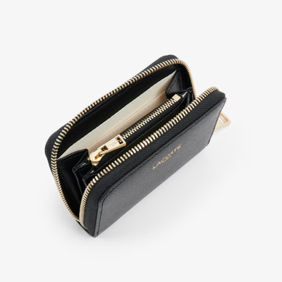 LACOSTE XS ZIP COIN WALLET BLACK NF5225PH-000