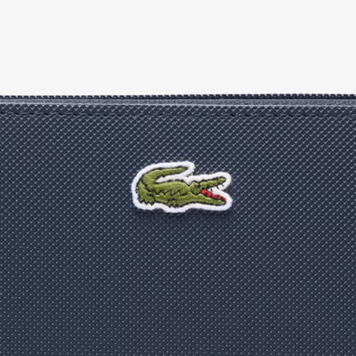 LACOSTE L ZIP WALLET BLUE NF2900PK-141