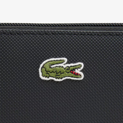 LACOSTE L ZIP WALLET BLACK NF2900PK-000