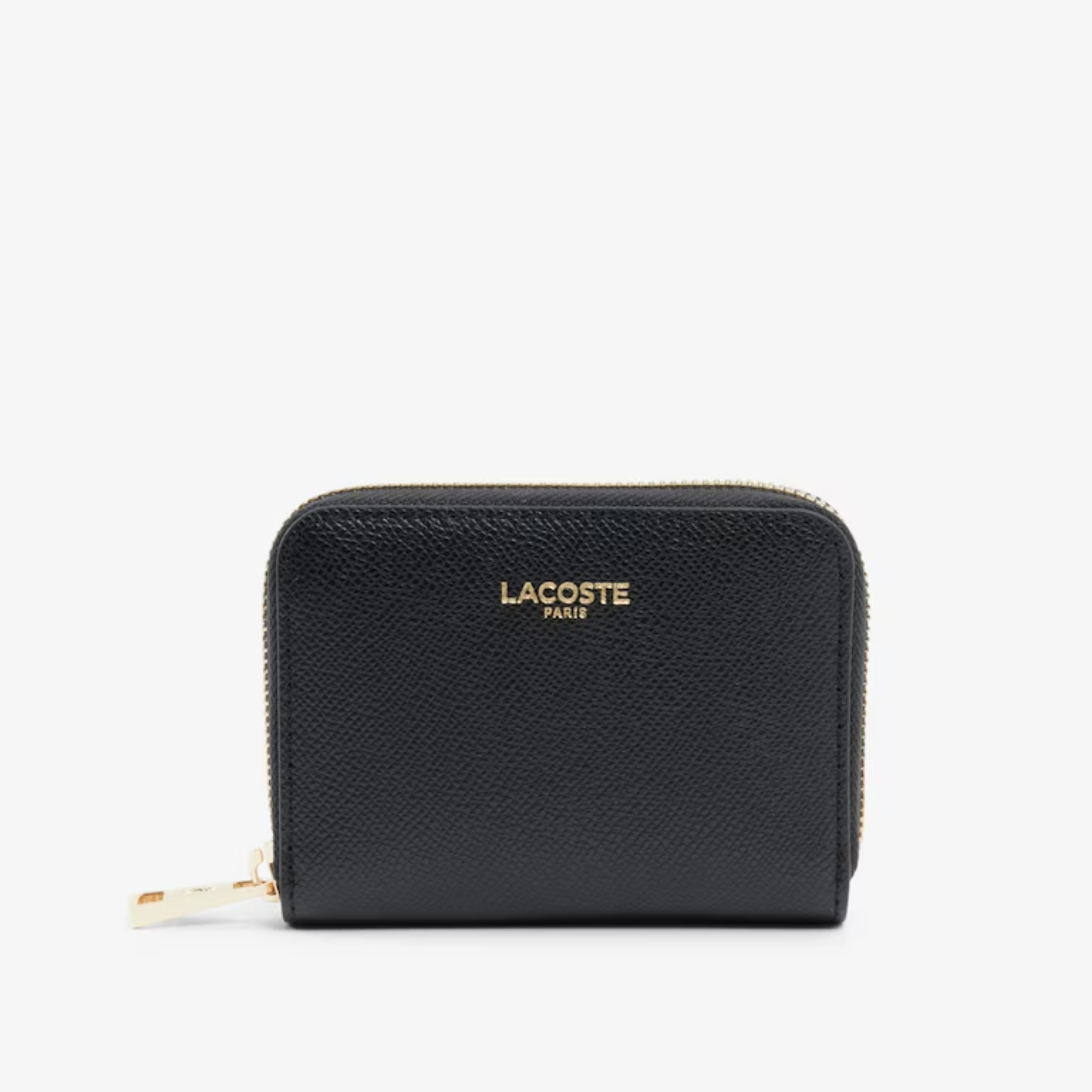 LACOSTE XS ZIP COIN WALLET BLACK NF5225PH-000