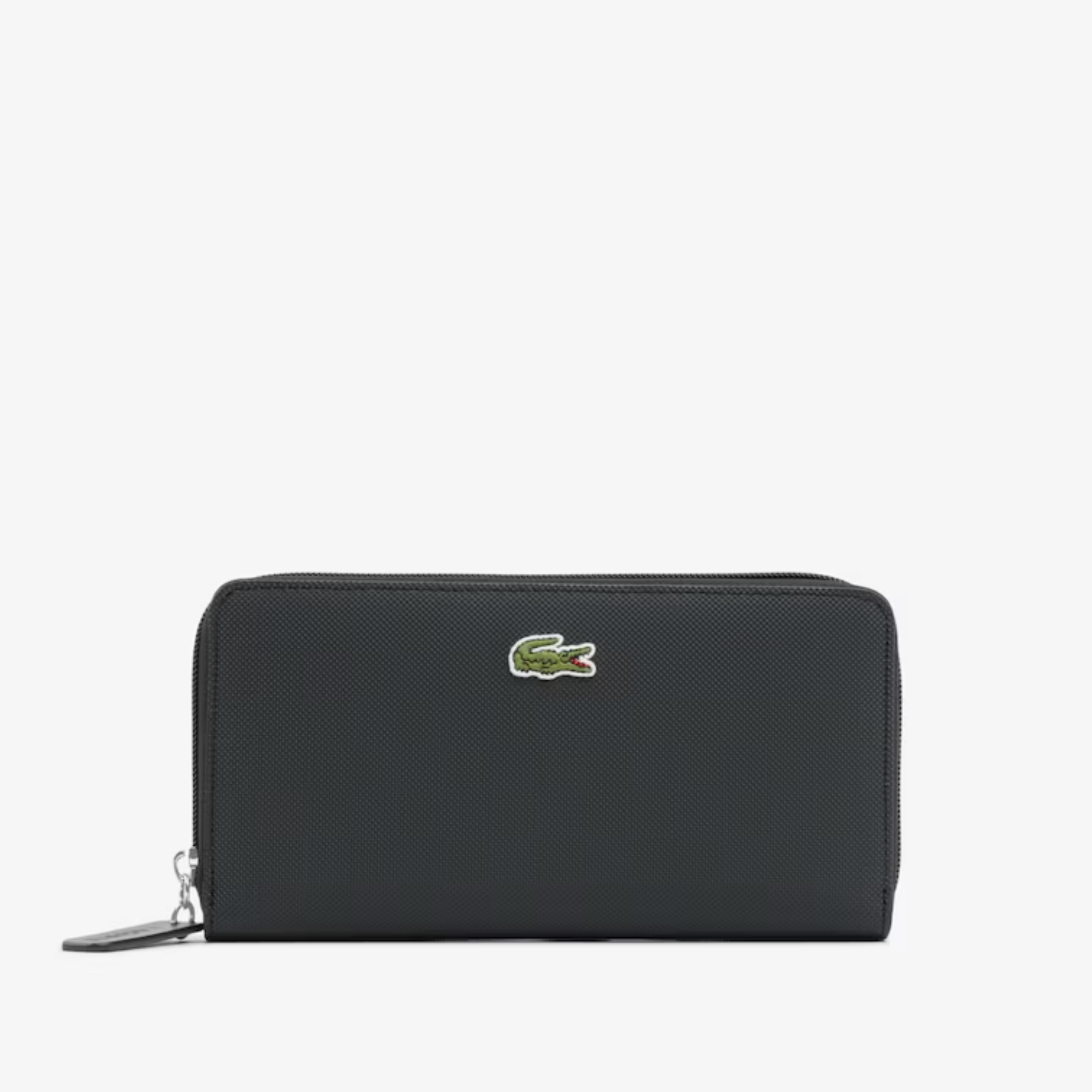 LACOSTE L ZIP WALLET BLACK NF2900PK-000