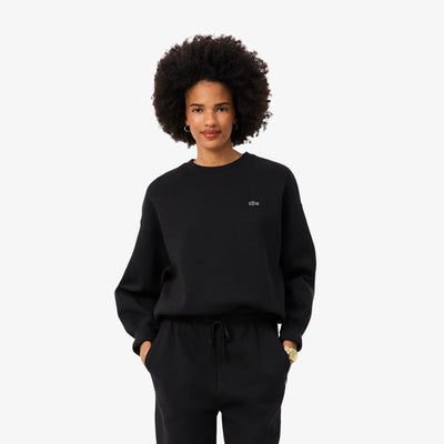 LACOSTE JERSEY OVERSIZE DE PUNTO JERSEY DOBLE CARA NOIR SF0046