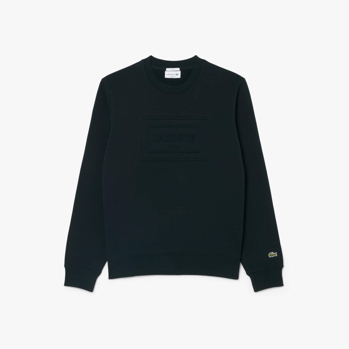 LACOSTE SUDADERA DE FELPA CON ESTAMPADOS EN RELIEVE VARECH FONCE SH0795