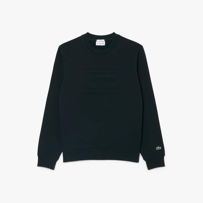 LACOSTE SUDADERA DE FELPA CON ESTAMPADOS EN RELIEVE VARECH FONCE SH0795