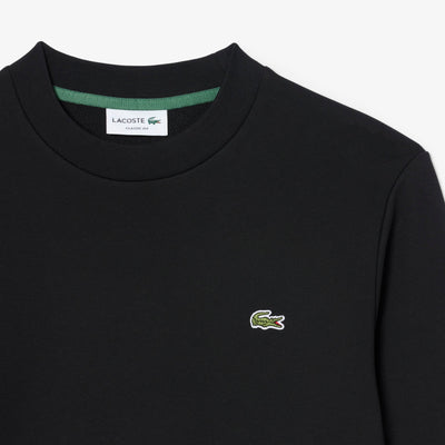 LACOSTE SUDADERA DE FELPA DE CORTE CLÁSICO NOIR SH9801