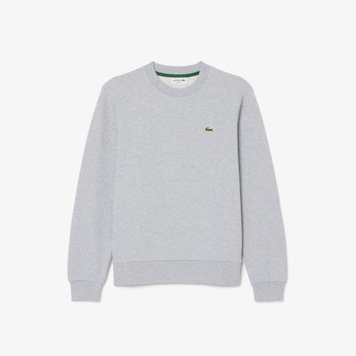 LACOSTE SUDADERA DE FELPA DE CORTE CLÁSICO ARGENT CHINE SH9801