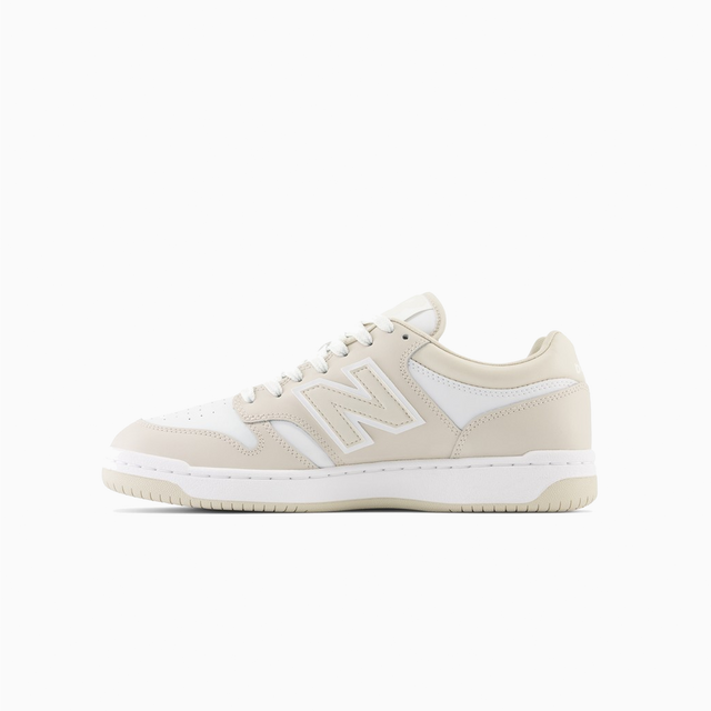 NEW BALANCE 480 BEIGE & WHITE - BB480LBB