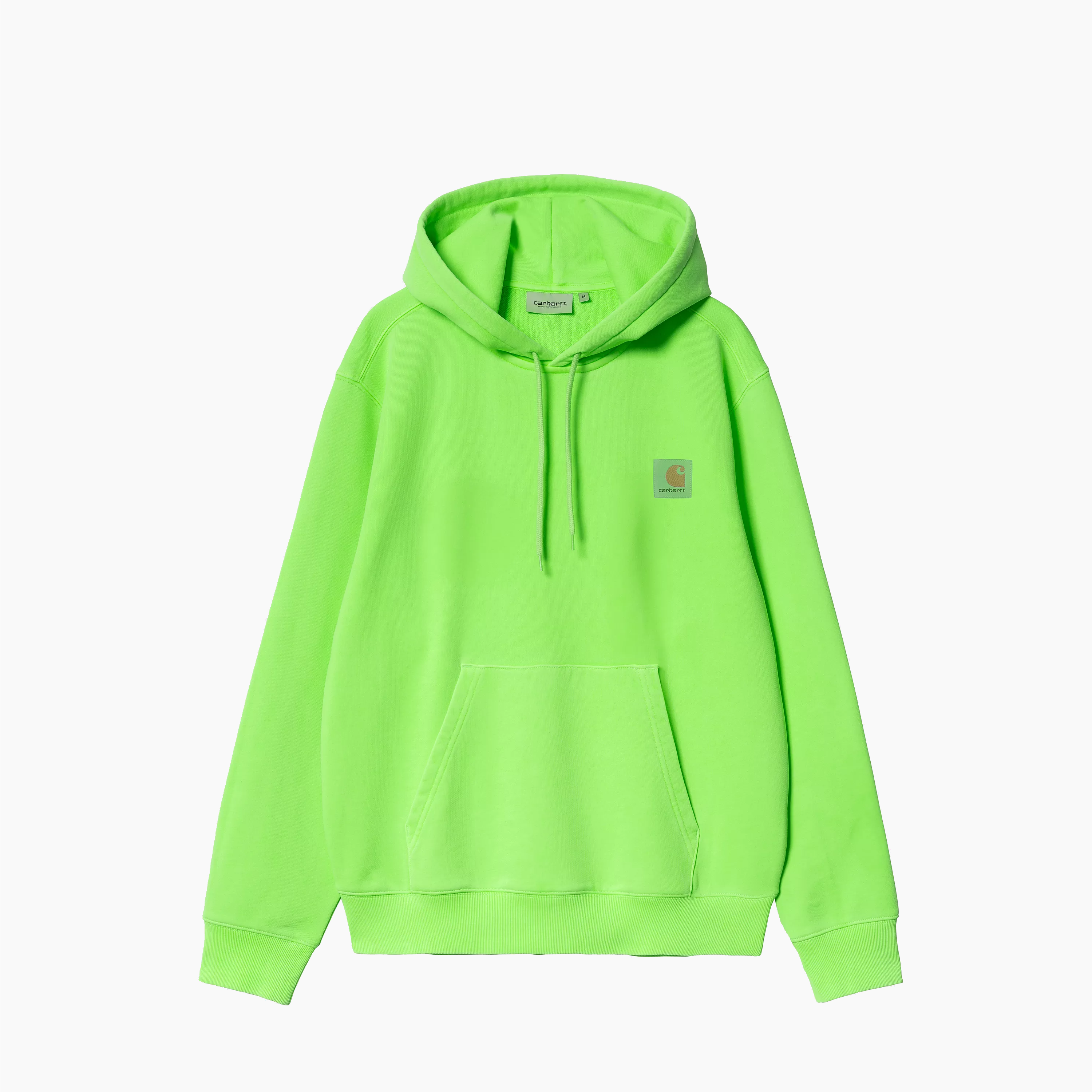 CARHARTT WIP Hooded Industry Sweat GREEN FLUOR I034417-2M4