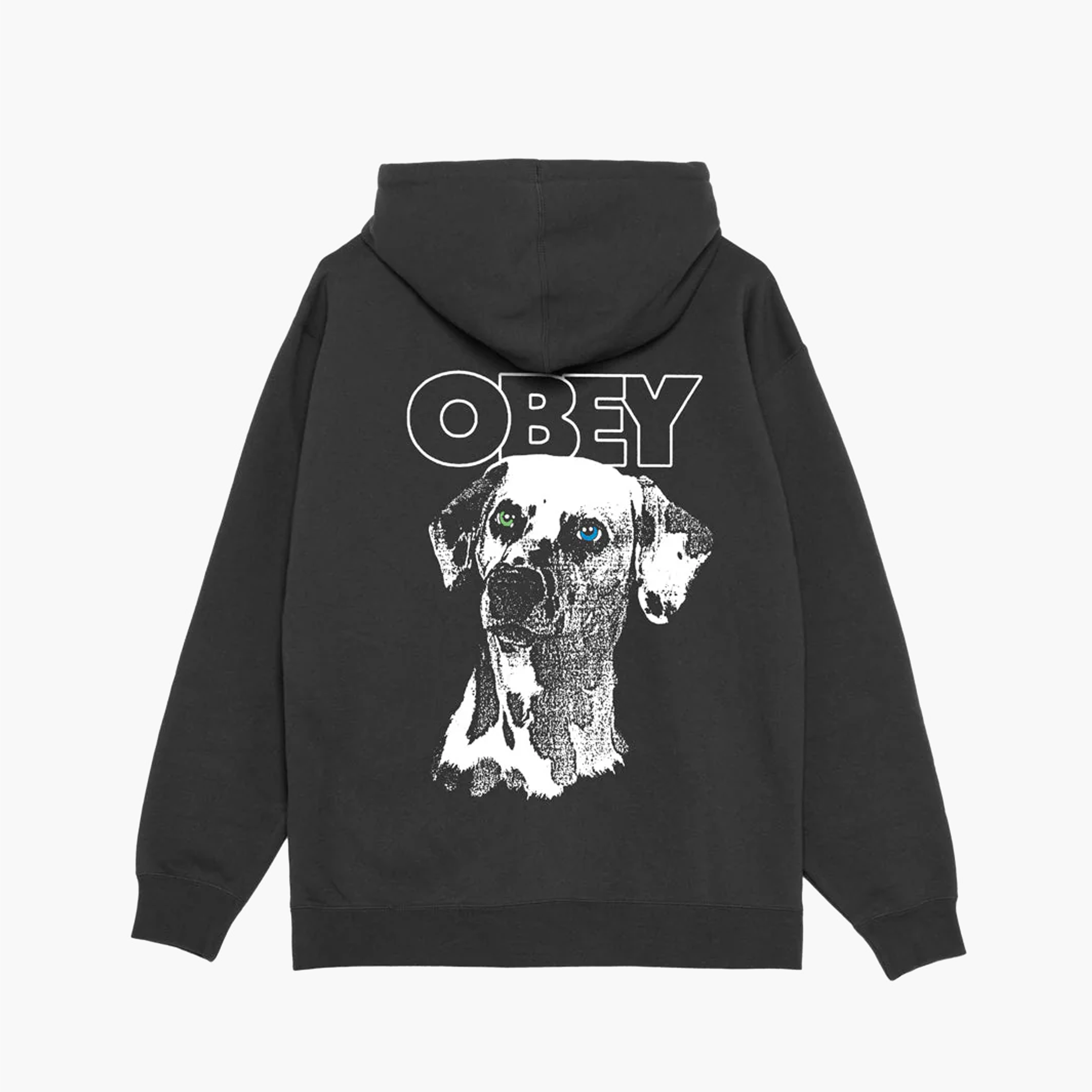 OBEY CLOTHING DALMATION PREMIUM PULLOVER BLACK 112843923