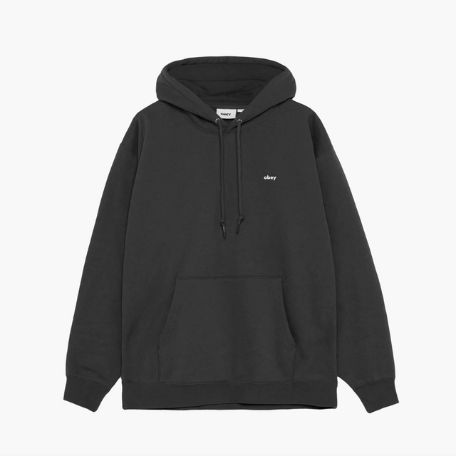 Black obey hoodie online