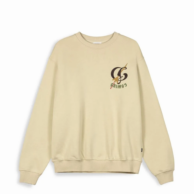 GRIMEY THE LOWER DEPTHS TOCHKA VINTAGE CREW CREAM GSW607-CRM