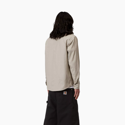 CARHARTT WIP LS BOLTON SHIRT PUDDLE GARGAMENT DYED I030238.3GE