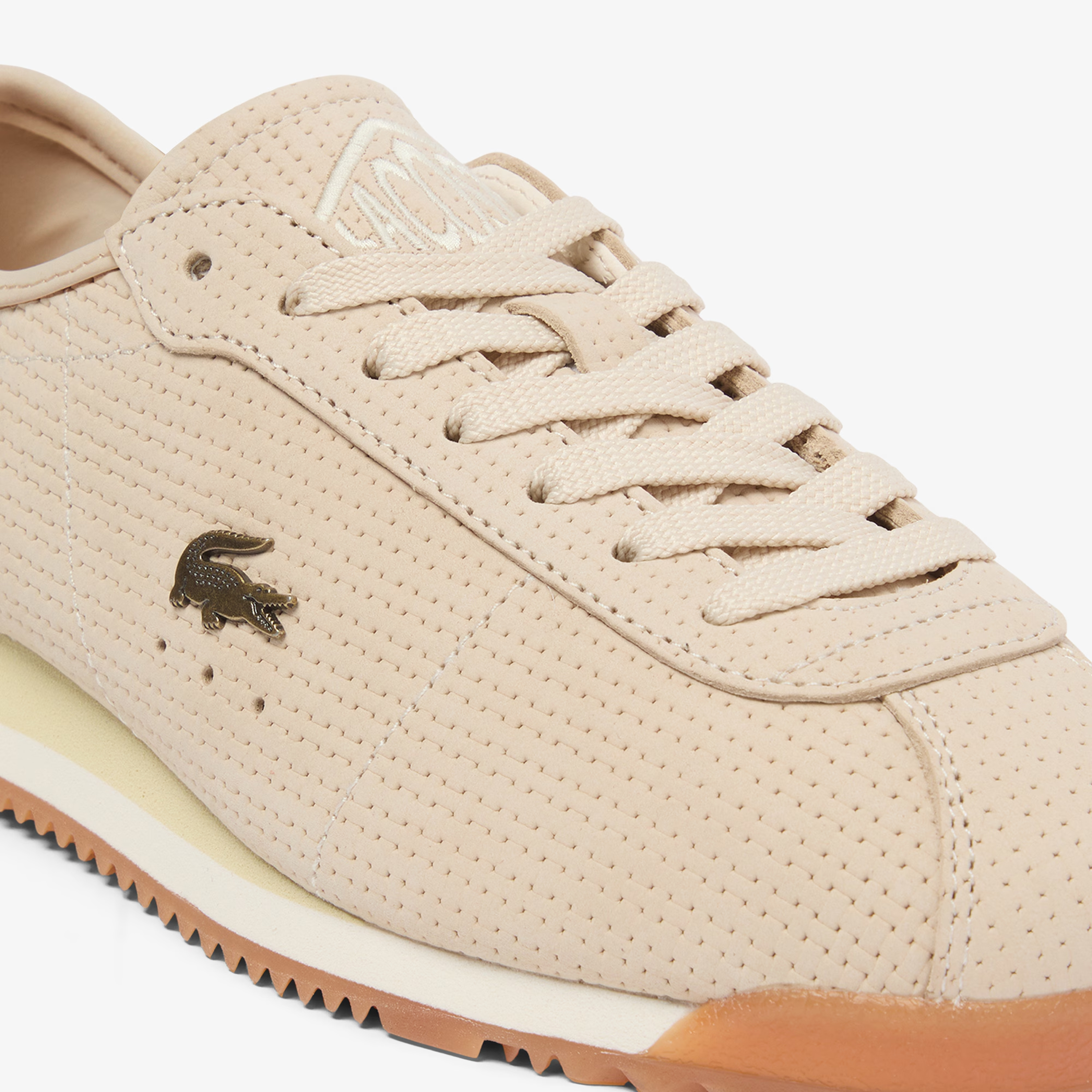 LACOSTE CLUB LOW LEATHER OFF WHITE GUM 51SFA0022-40F