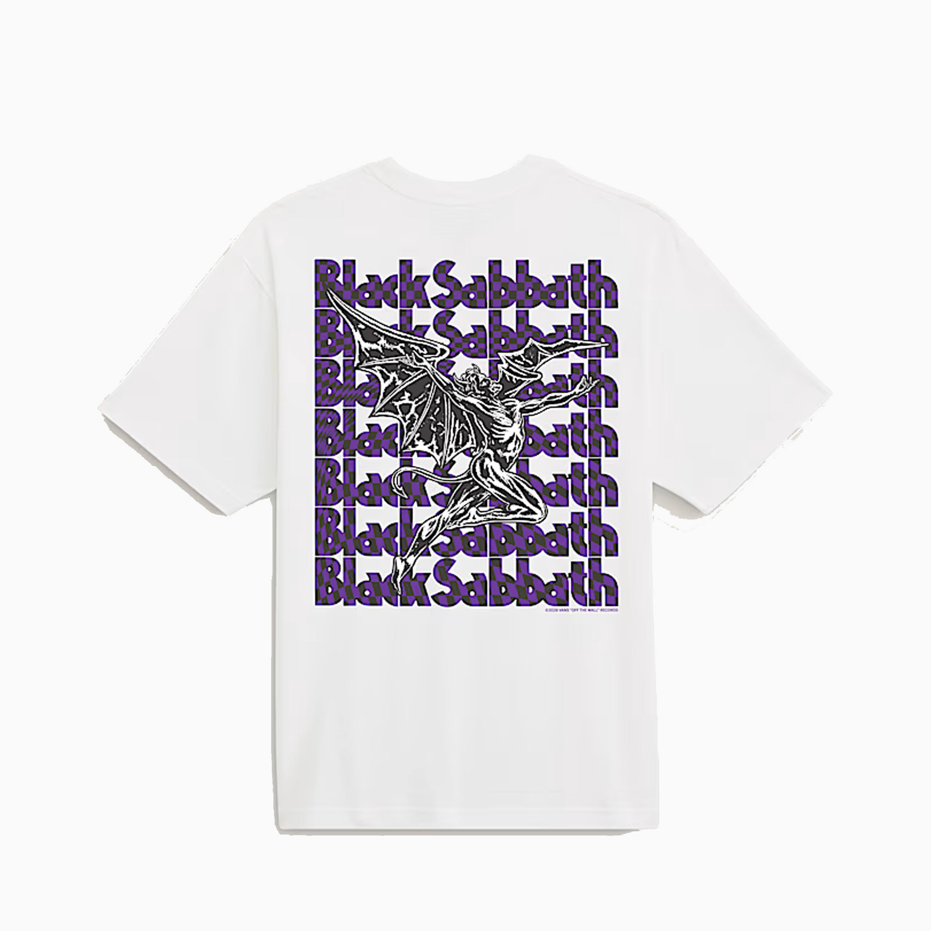 VANS BLACK SABBATH SS TEE WHITE VN00134YWHT1
