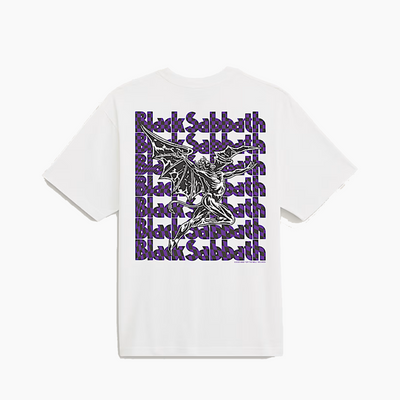 VANS BLACK SABBATH SS TEE WHITE VN00134YWHT1