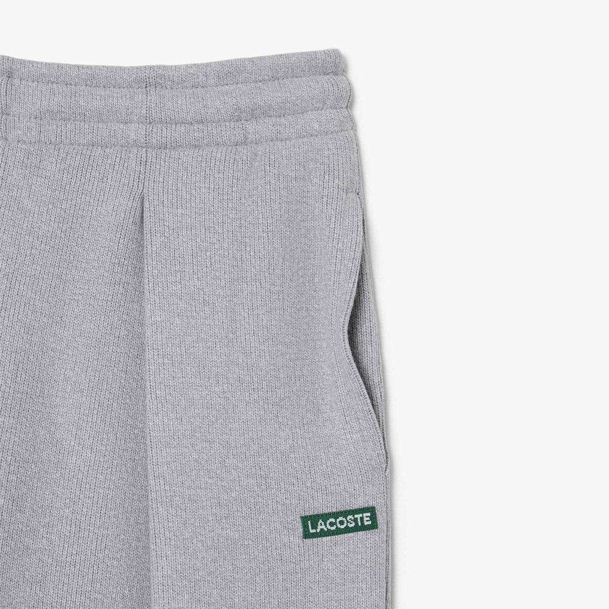 LACOSTE PANTALÓN DE CHÁNDAL DE CANALÉ CORTE ACAMPANADO ARGENT CHINE XF8372