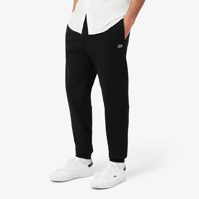 LACOSTE PANTALÓN DE CHÁNDAL DE FELPA CORTE ESTRECHO NOIR XH9833