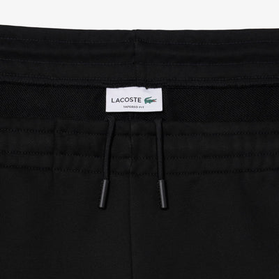 LACOSTE PANTALÓN DE CHÁNDAL DE FELPA CORTE ESTRECHO NOIR XH9833