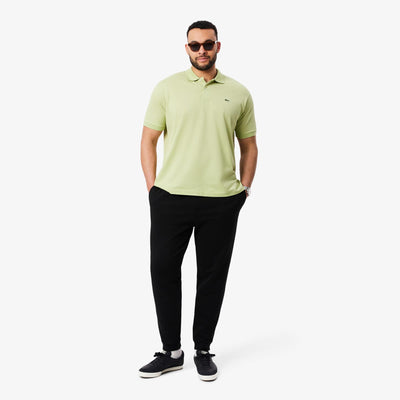 LACOSTE PANTALÓN DE CHÁNDAL DE FELPA CORTE ESTRECHO NOIR XH9833