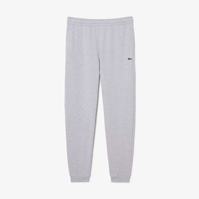 LACOSTE PANTALÓN DE CHÁNDAL DE FELPA CORTE ESTRECHO ARGENT CHINE XH9833