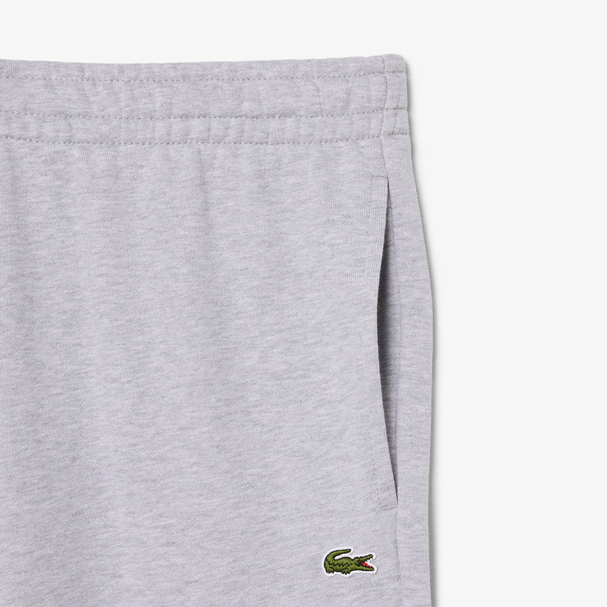 LACOSTE PANTALÓN DE CHÁNDAL DE FELPA CORTE ESTRECHO ARGENT CHINE XH9833