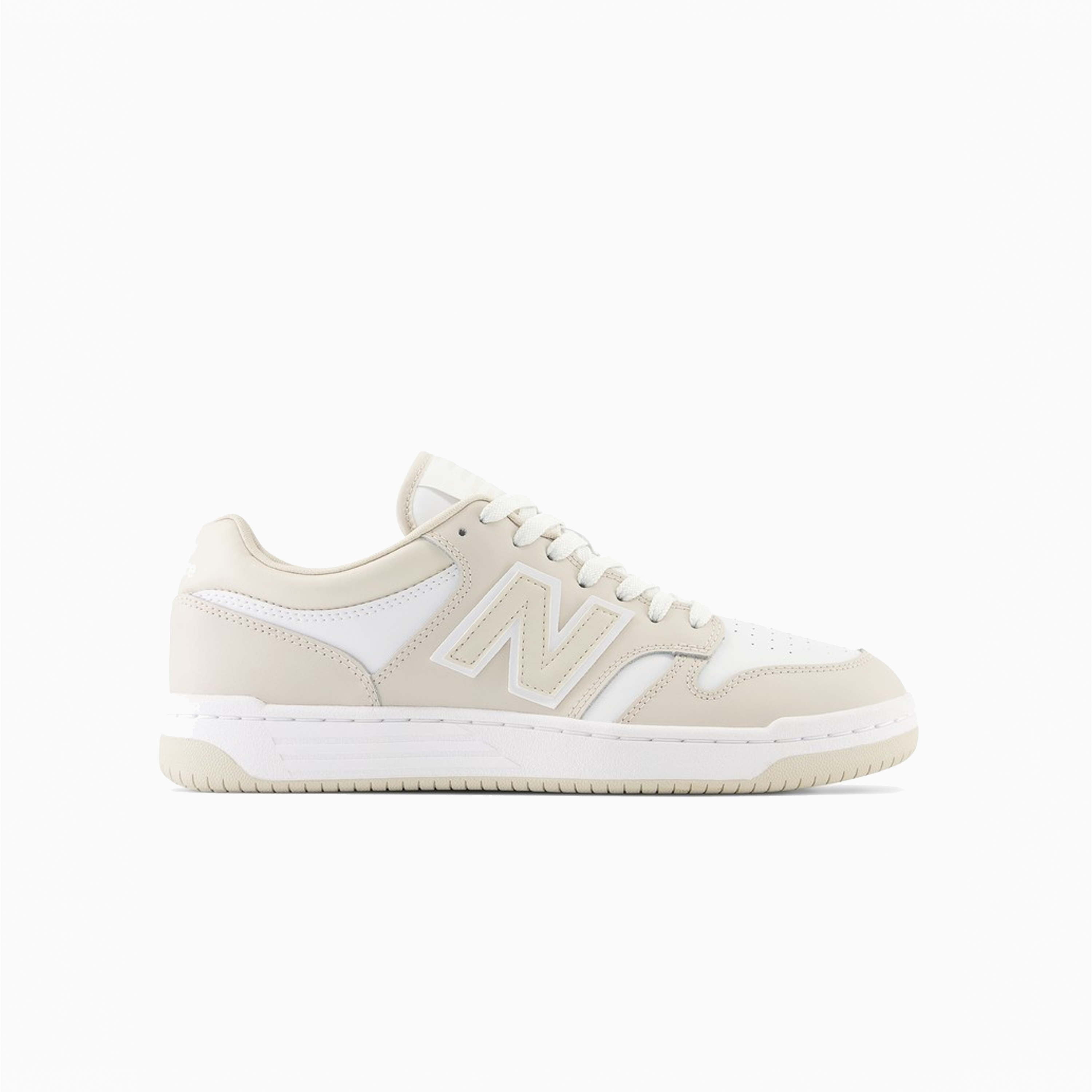 NEW BALANCE 480 BEIGE & WHITE - BB480LBB