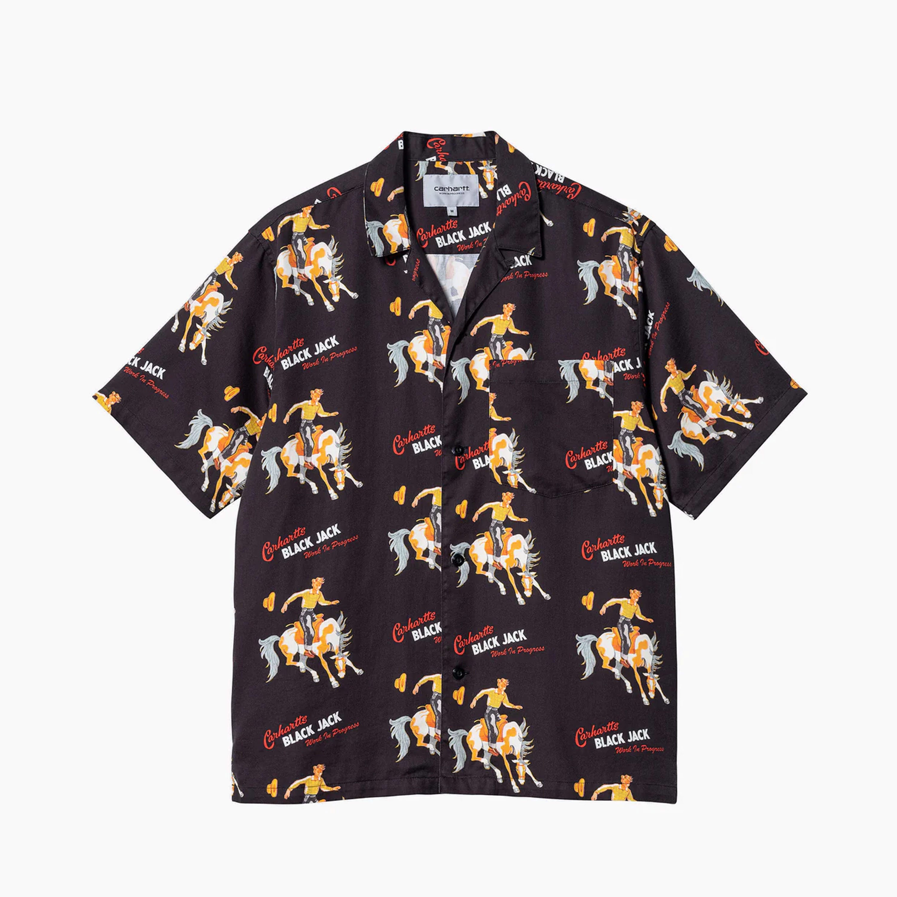 Carhartt WIP Shirt - Black Jack SS Black | Fast Shipping - 24 hours – Sabas  Shop