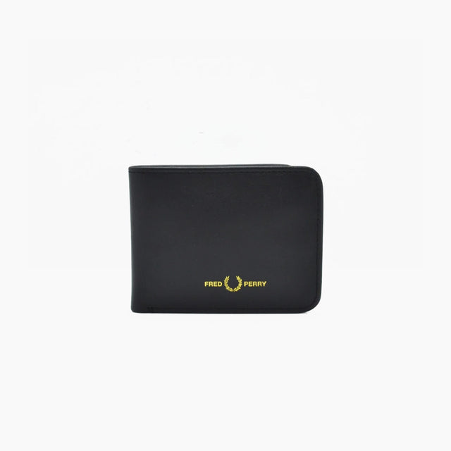 FRED PERRY BLACK LEATHER GOLD BRAND - Q36816102